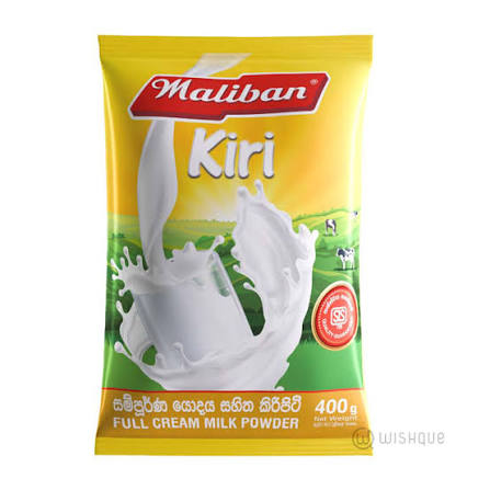 මැලිබන් කිරි පිටි 400g