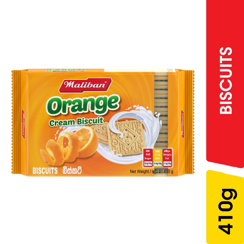 මැලිබන් ඔරේන්ජ් ක්‍රීම් බිස්කට්